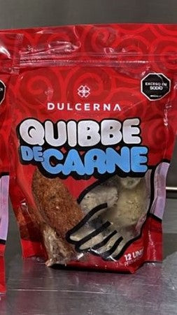 Quibbes de carne mini x 12 congelados